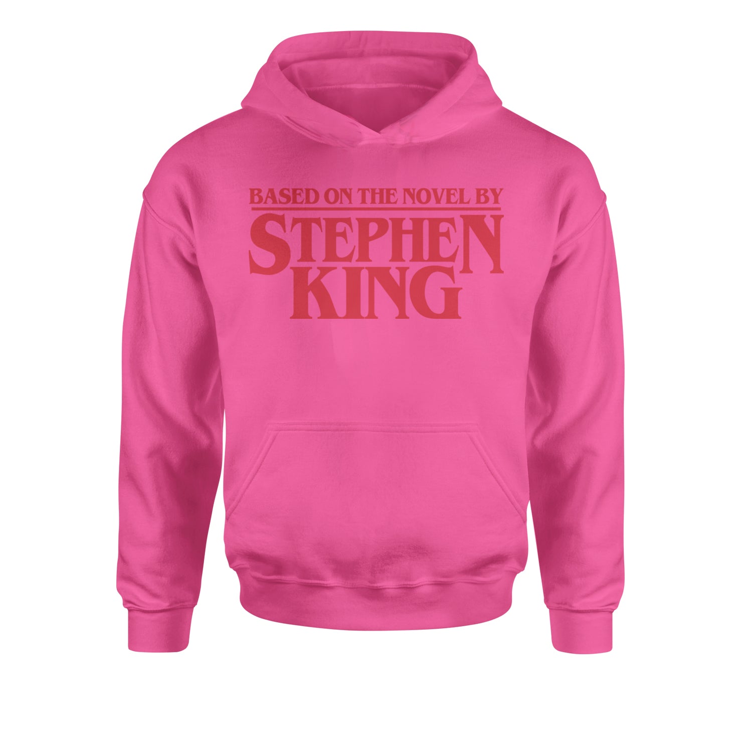 Based On The Novel By Stephen King Youth-Sized Hoodie Hot Pink