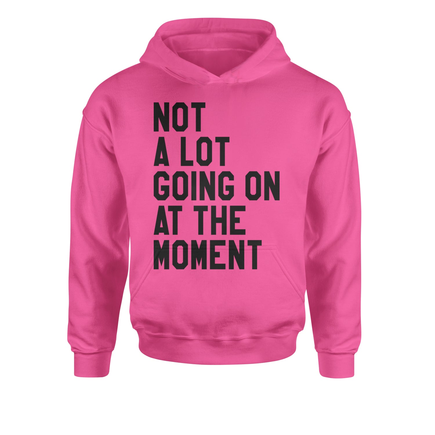 NOT A Lot Going On At The Moment Feeling 22 TTPD Youth-Sized Hoodie Heather Grey