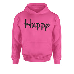 Happy - 7 Dwarfs Costume Youth-Sized Hoodie Hot Pink