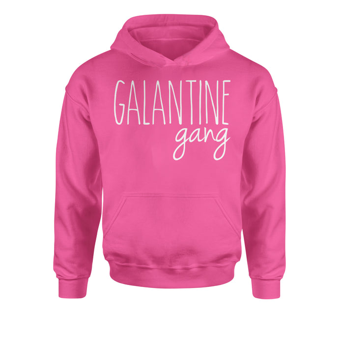 Galentine Gang Valentine's Shirt Youth-Sized Hoodie