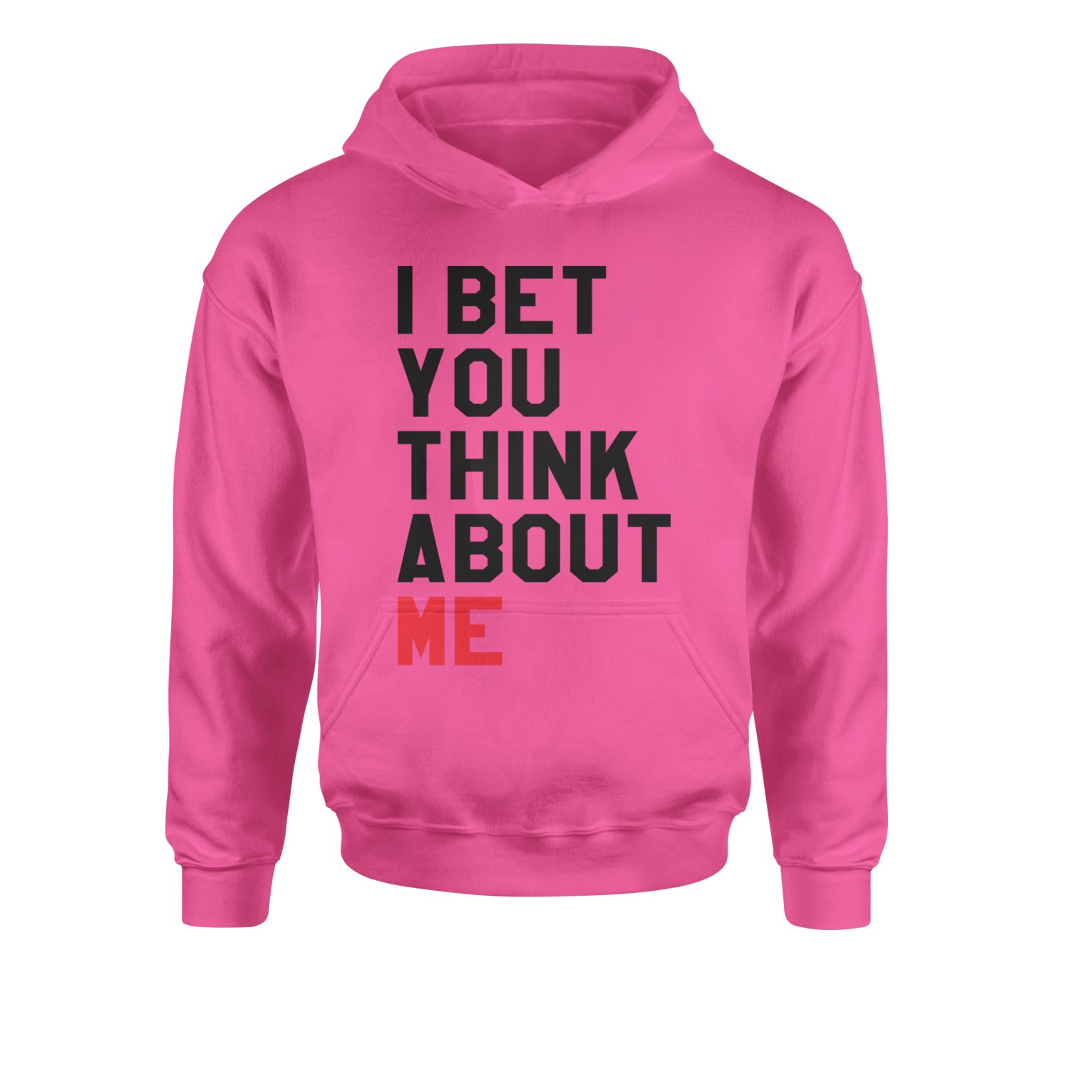 I Bet You Think About Me New TTPD Era Youth-Sized Hoodie Heather Grey