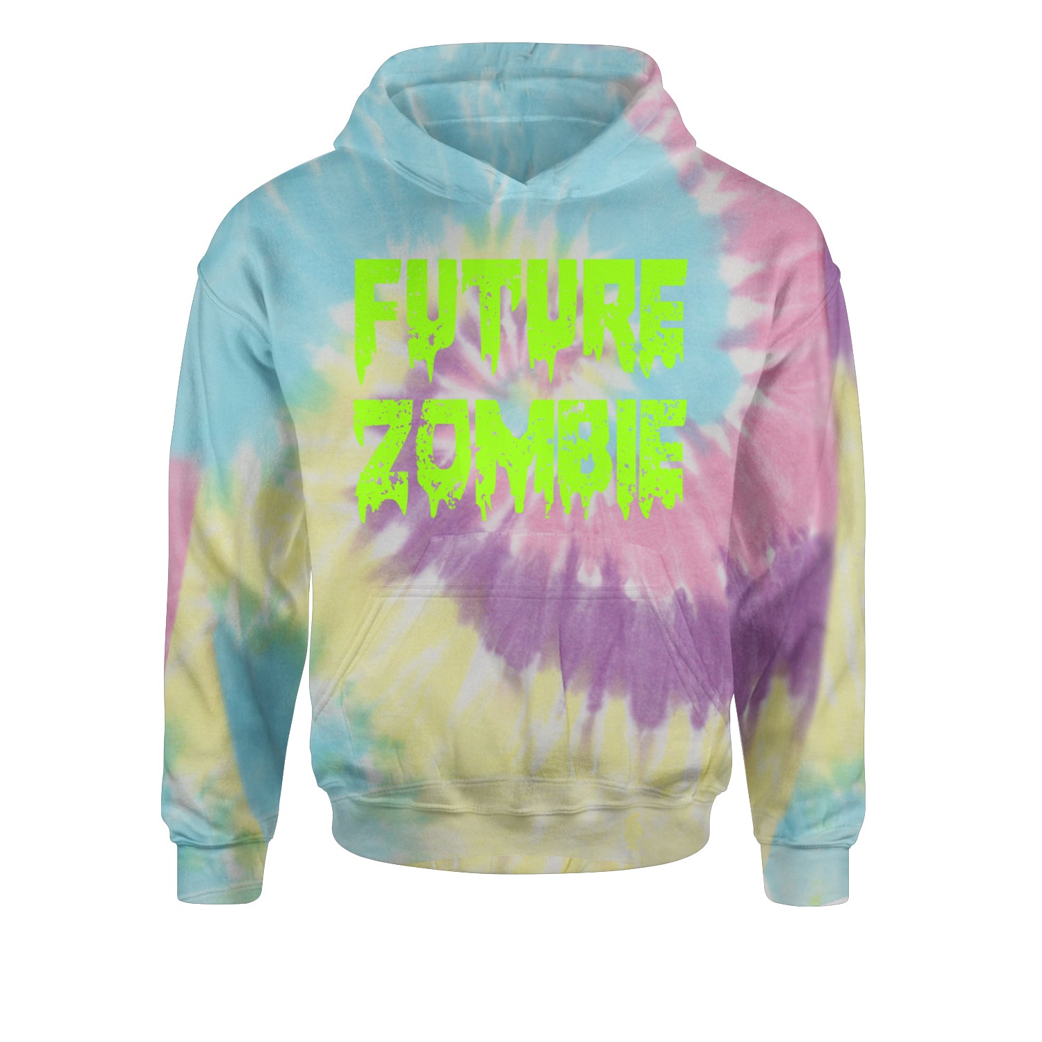 Future Zombie Horror Youth-Sized Hoodie Tie-Dye Jelly Bean