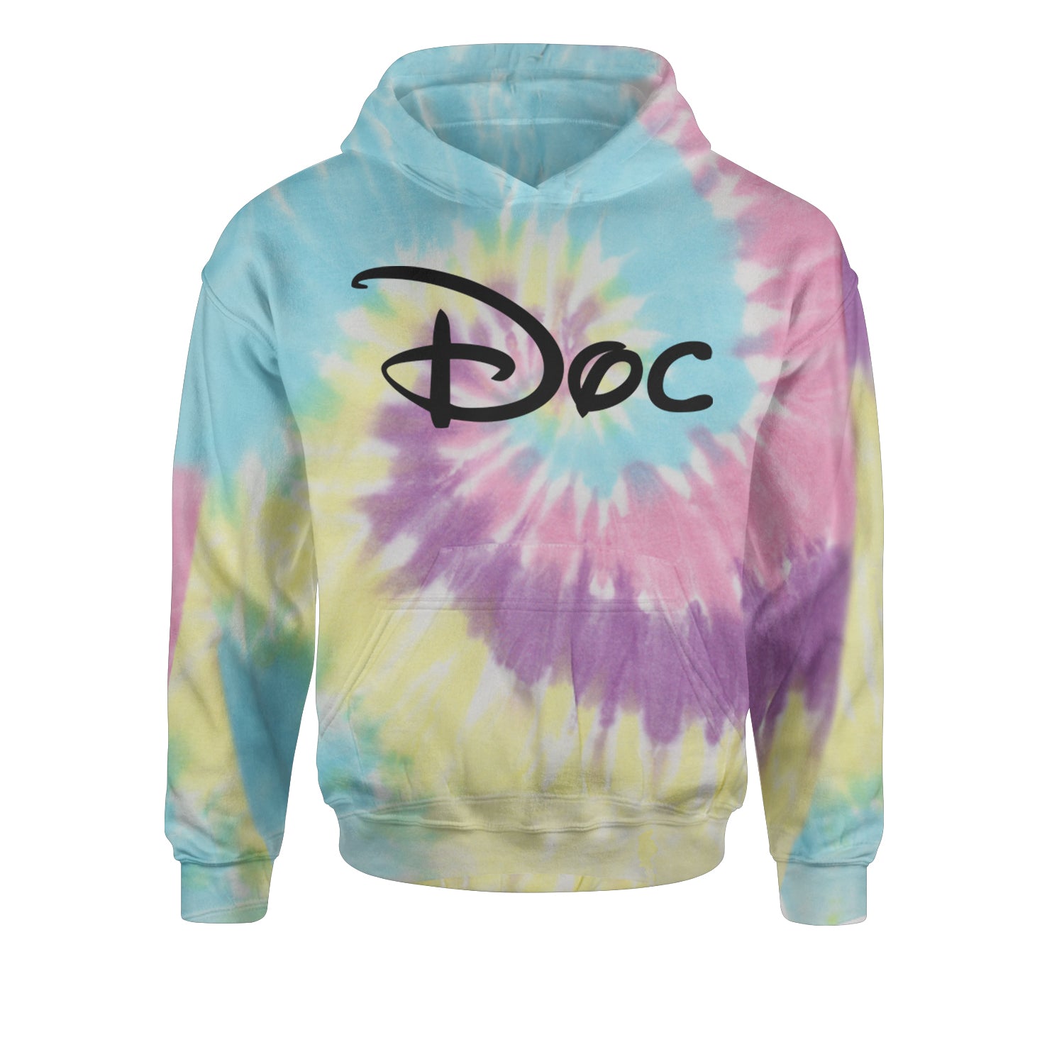 Doc - 7 Dwarfs Costume Youth-Sized Hoodie Tie-Dye Jelly Bean