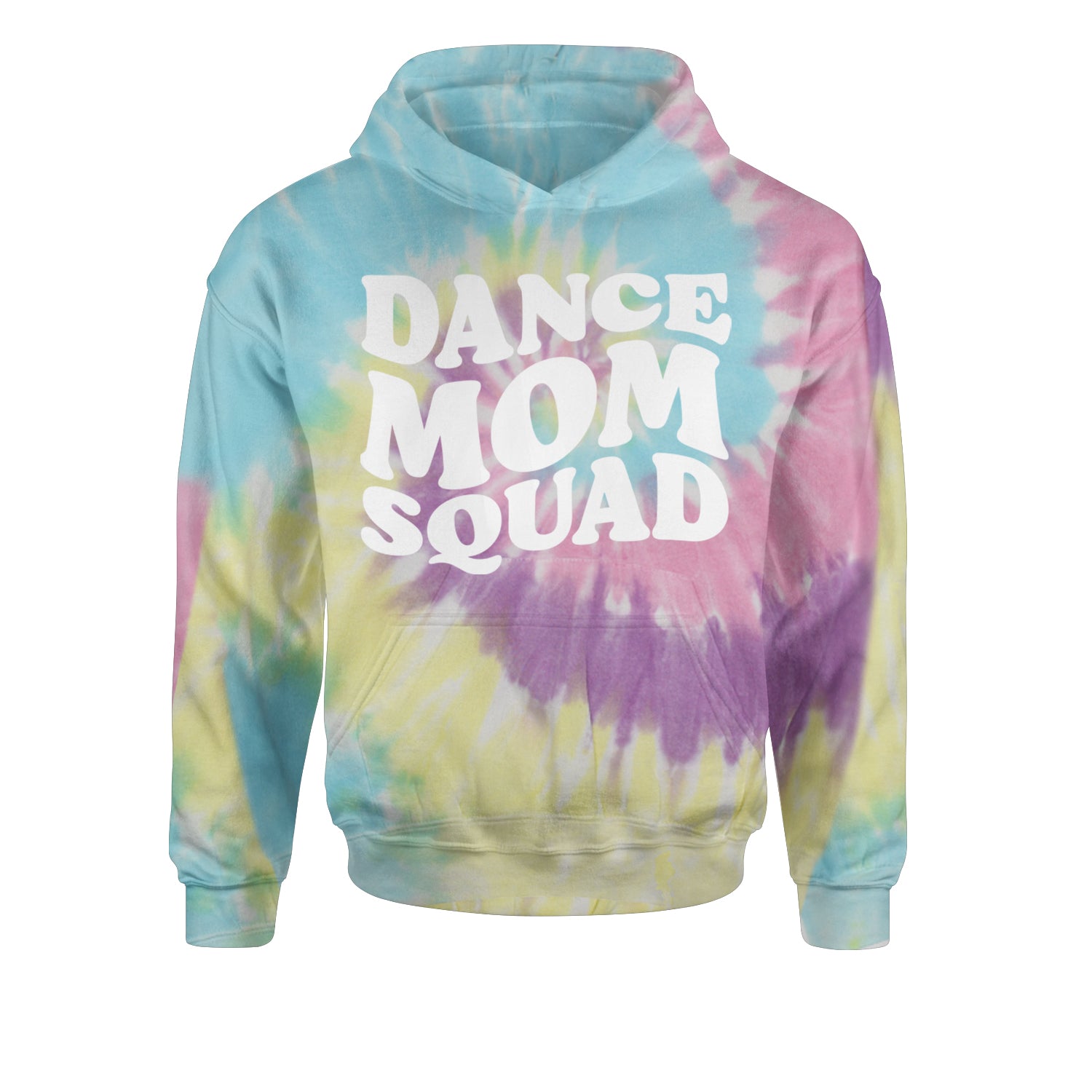 Dance Mom Squad Youth-Sized Hoodie Tie-Dye Jelly Bean