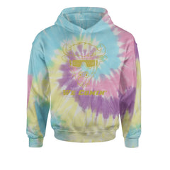 We Coming Coach Prime Colorado Youth-Sized Hoodie Tie-Dye Jelly Bean