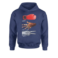 Tyson Jordan Jackson Iconic Michaels Youth-Sized Hoodie Navy Blue