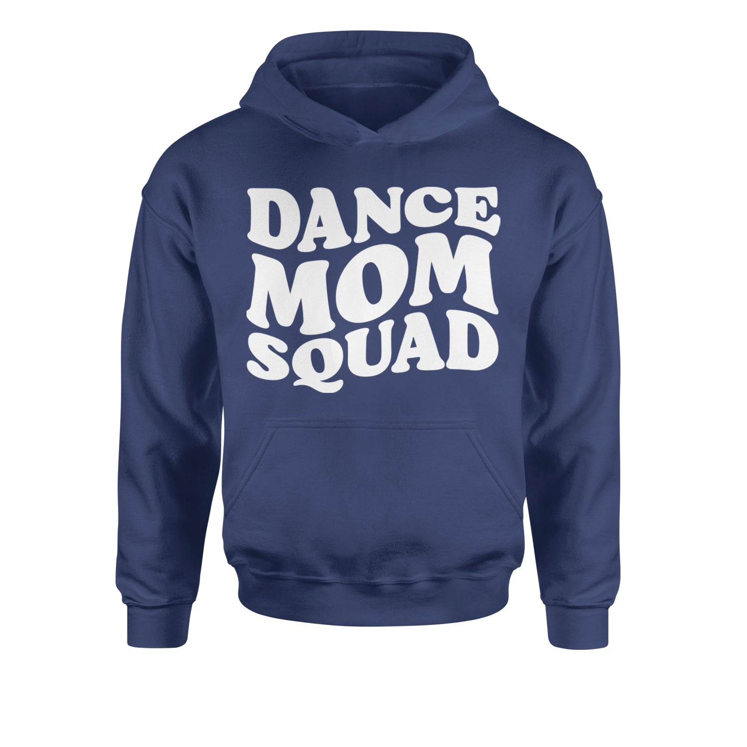 Dance Mom Squad Youth-Sized Hoodie Navy Blue