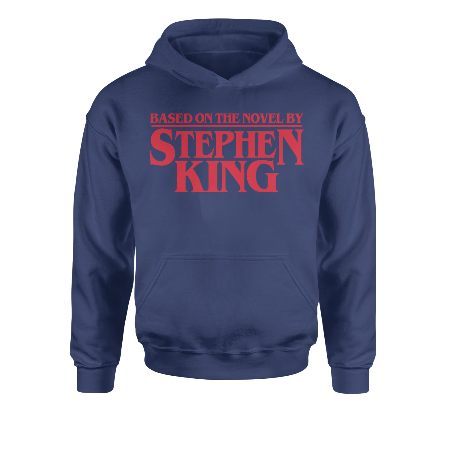 Based On The Novel By Stephen King Youth-Sized Hoodie Navy Blue