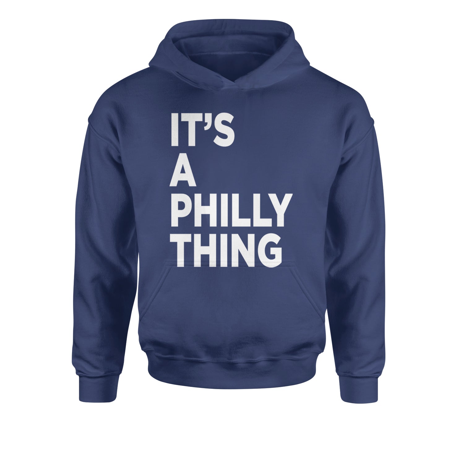 PHILLY It's A Philly Thing Youth-Sized Hoodie Navy Blue