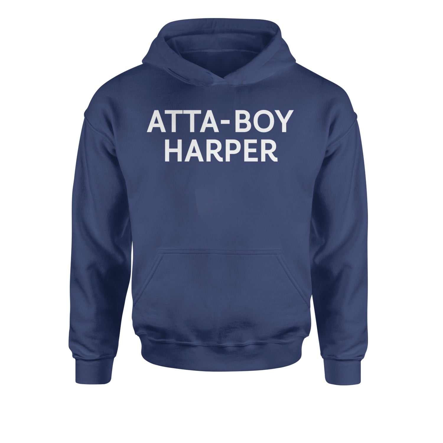 Atta-Boy Harper Philadelphia Youth-Sized Hoodie Navy Blue