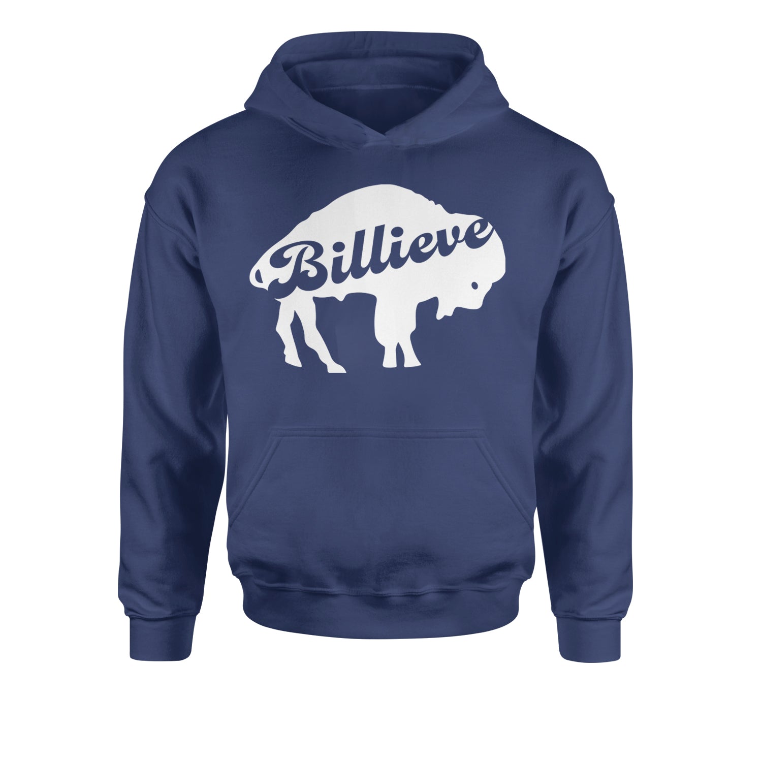 Billieve Bills Mafia Youth-Sized Hoodie Navy Blue