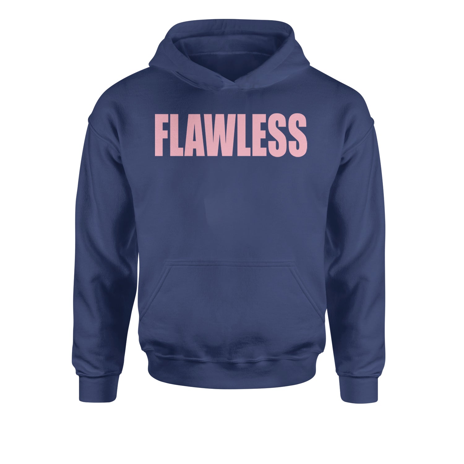 Flawless Renaissance Youth-Sized Hoodie Navy Blue