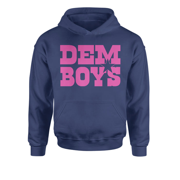 Dem Boys Hot Pink Dallas  Youth-Sized Hoodie
