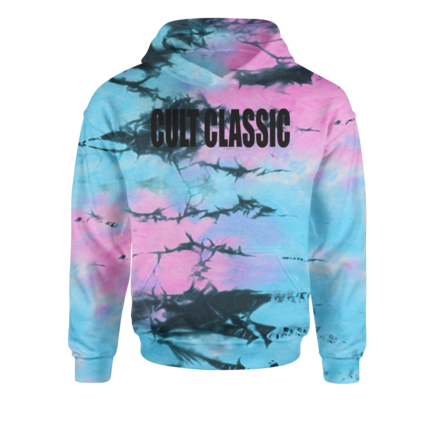 Cult Classic Pop Music ClubYouth-Sized Hoodie Tie-Dye Pacific