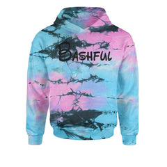 Bashful - 7 Dwarfs Costume Youth-Sized Hoodie Tie-Dye Pacific