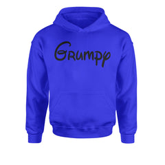 Grumpy - 7 Dwarfs Costume Youth-Sized Hoodie Royal Blue