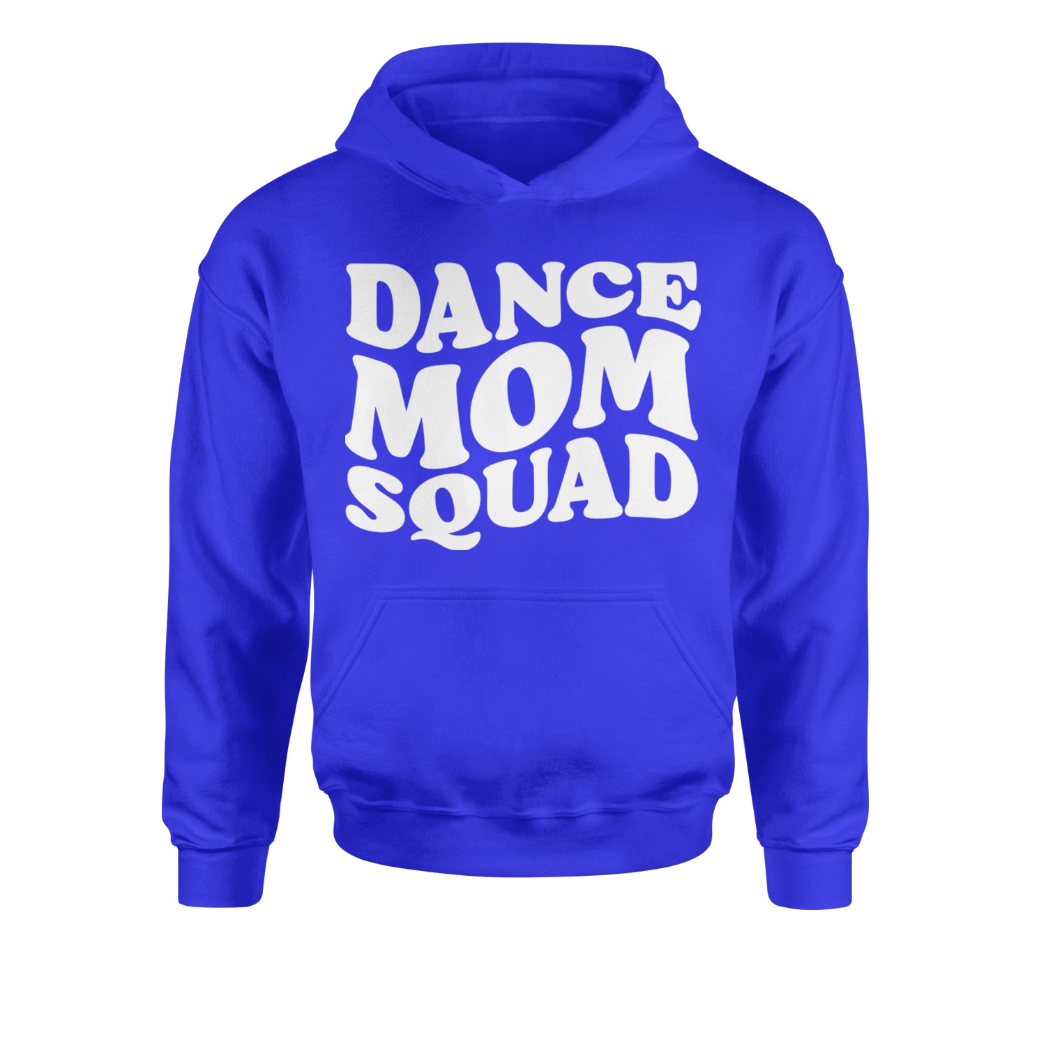 Dance Mom Squad Youth-Sized Hoodie Royal Blue