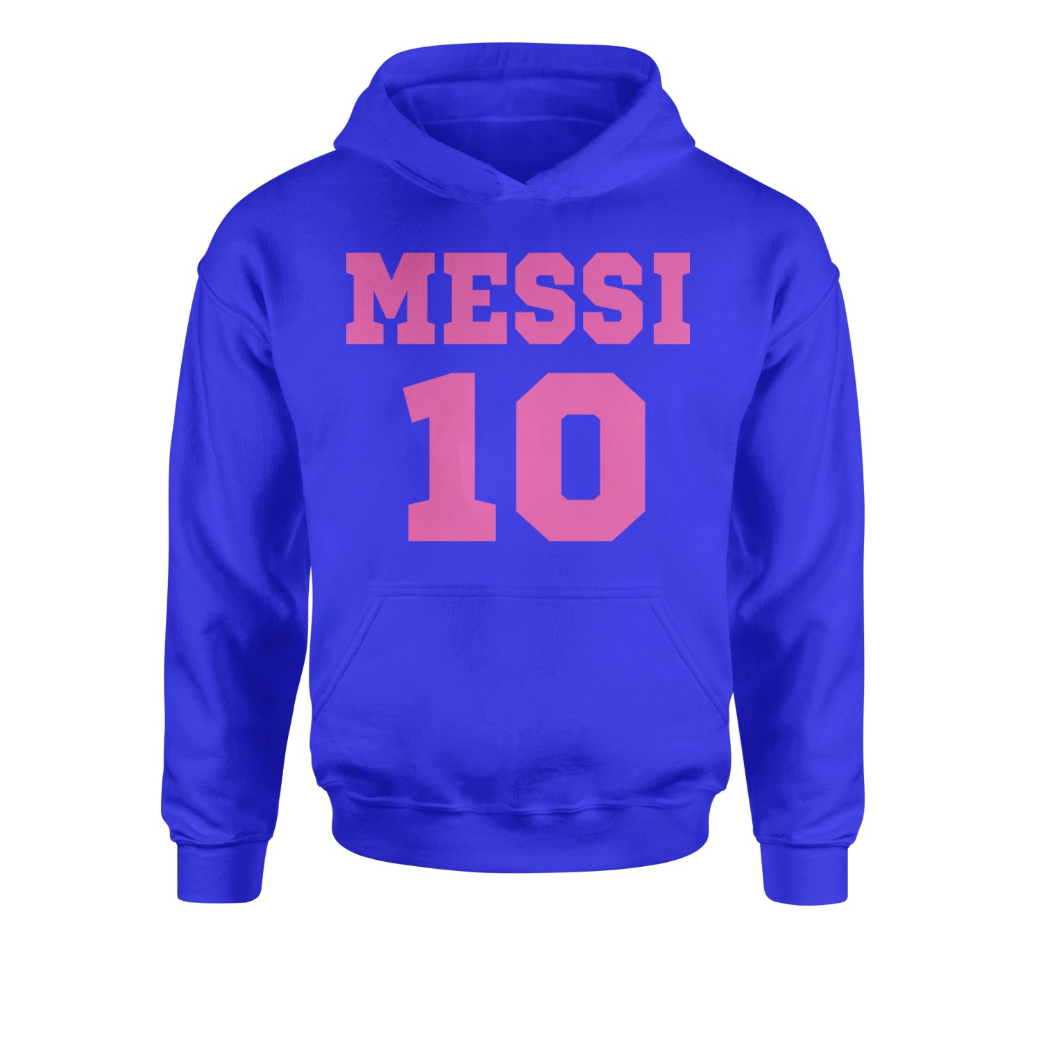 Messi World Soccer Futbol Messiami Youth-Sized Hoodie Royal Blue