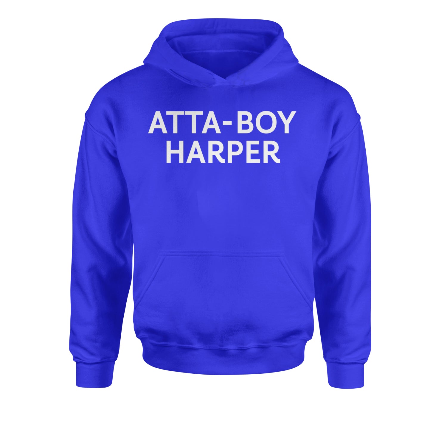 Atta-Boy Harper Philadelphia Youth-Sized Hoodie Royal Blue