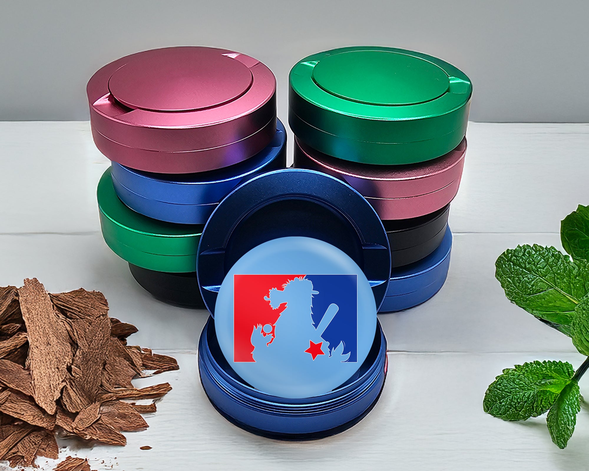 Philly Phan Baseball Zyn Storage Case Blue