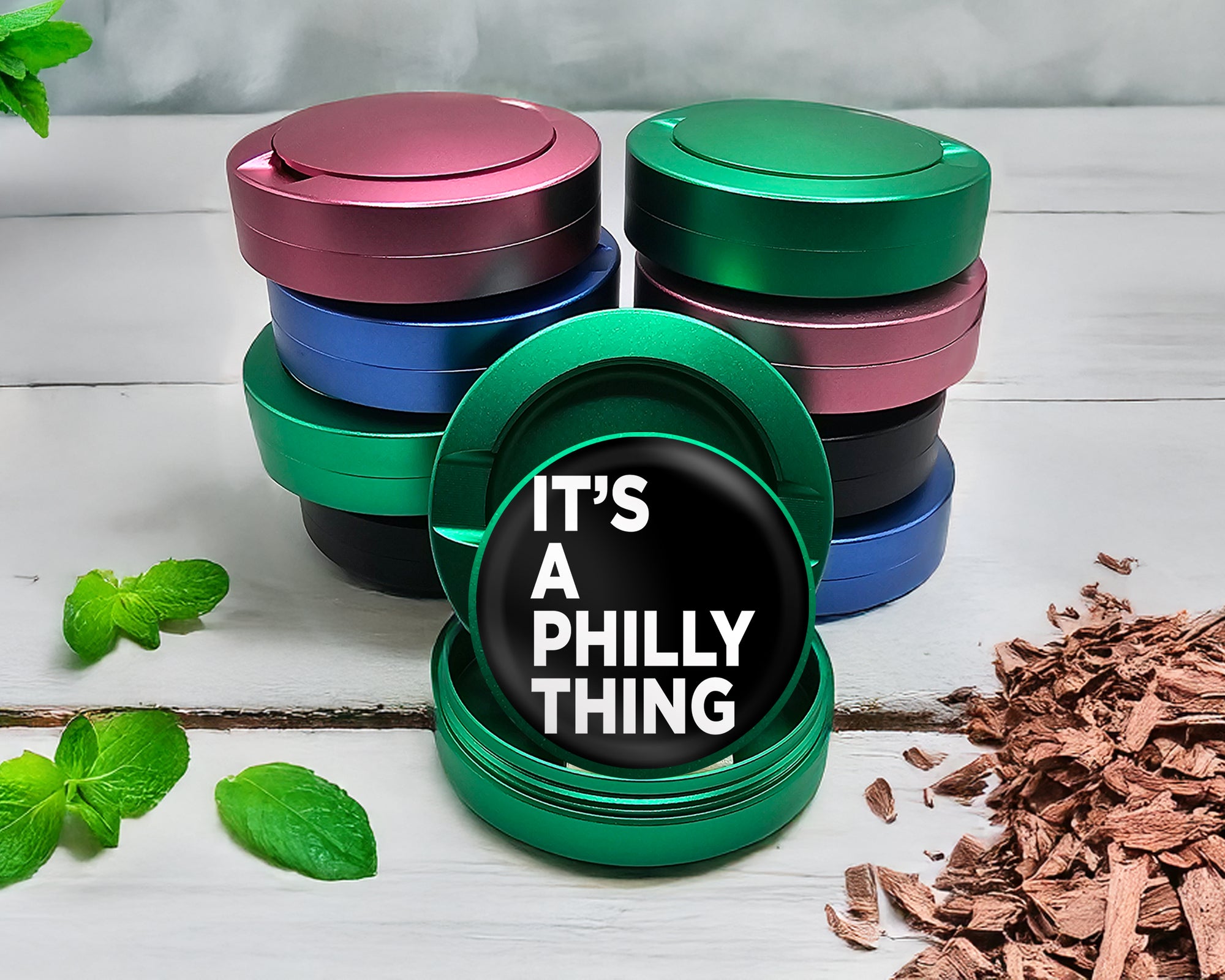 Green It's A Philly Thing Zyn Storage Case