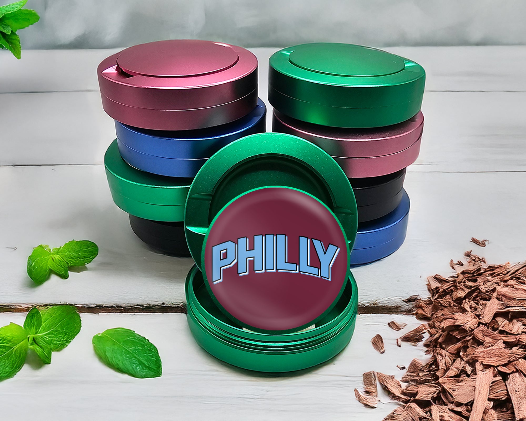 Green PHILLY Philadelphia Zyn Storage Case