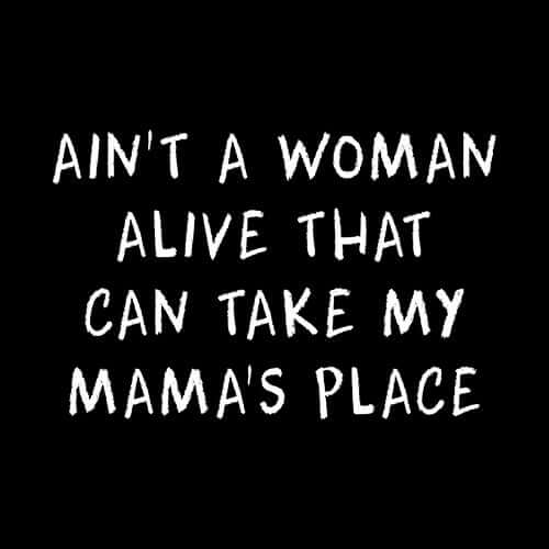 Ain't A Woman Alive That Can Take My Mama's Place Mens T-shirt 2pac, bear, day, mama, mom, mothers, shakur, tupac by Expression Tees