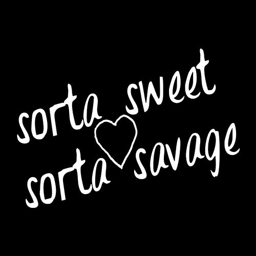 Sorta Sweet Sorta Savage Mens T-shirt savage by Expression Tees