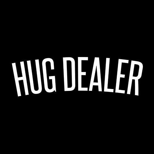 Hug Dealer Mens T-shirt dealing, free, hug, hugger, hugs by Expression Tees