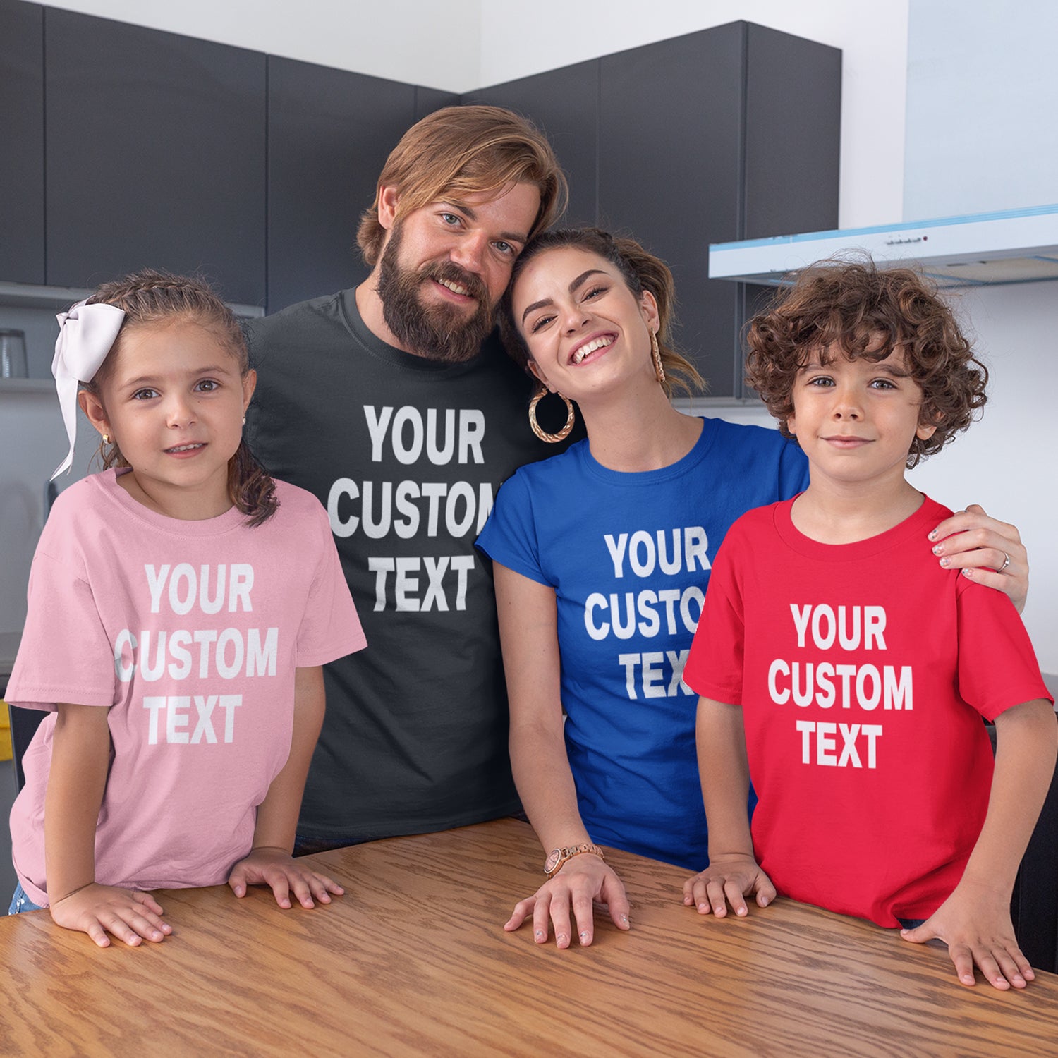 Custom T-shirts For The Whole Family | Men's, Women's & Youth T-shirts create your own, custom, CustomClothing, customized, personalized by Expression Tees