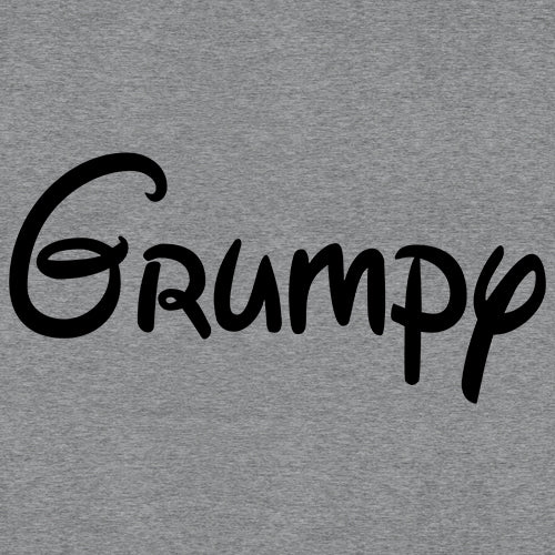 Grumpy - 7 Dwarfs Costume Mens T-shirt and, costume, dwarfs, group, halloween, matching, seven, snow, the, white by Expression Tees