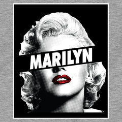 Marilyn Monroe Censored Mens T-shirt american, icon, marilyn, monroe by Expression Tees