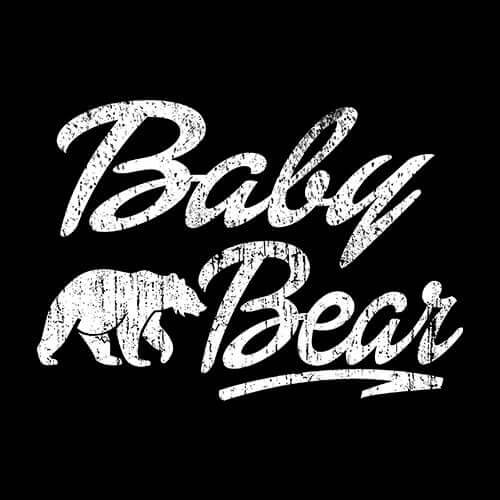 Baby Bear Cub Mens T-shirt bear, cub, family, matching, shirts, tribe by Expression Tees