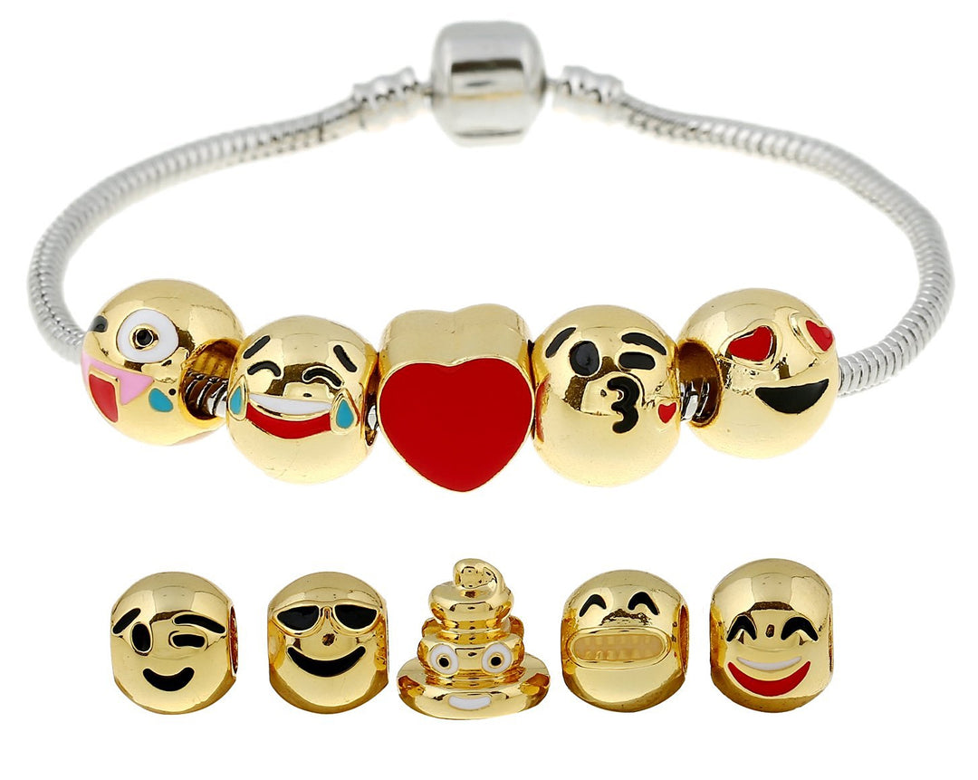 Emoji Slide Bracelets - Style 