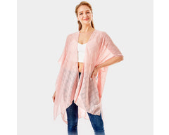 I Washed Up Like This Sea Horse Sheer Cover-Up Kimono Poncho | Easy On & Off Open Front | Perfect for the Beach, Covering Up Bathing Suit bathing suit, beach, bikini, coverup, kimono, pool, poolside, suntanning, tanning by Expression Tees