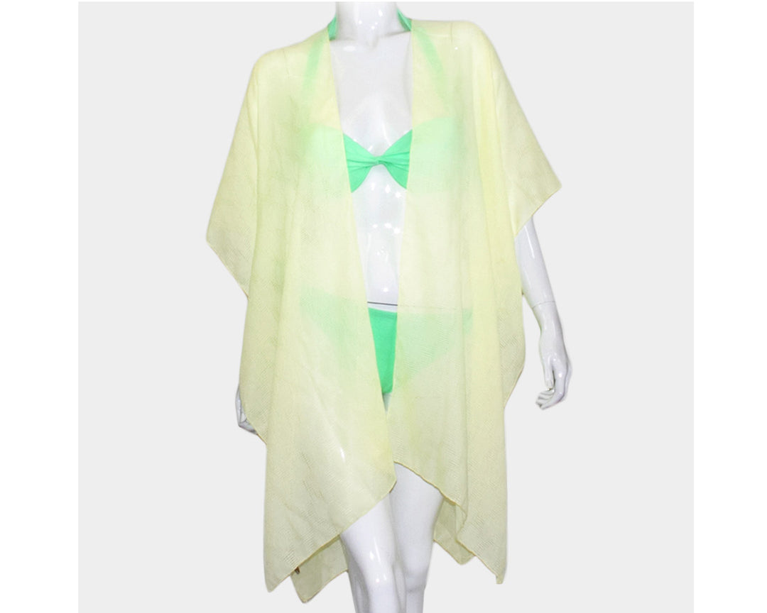 I Washed Up Like This Sea Horse Sheer Cover-Up Kimono Poncho | Easy On & Off Open Front | Perfect for the Beach, Covering Up Bathing Suit bathing suit, beach, bikini, coverup, kimono, pool, poolside, suntanning, tanning by Expression Tees