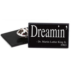 African American Heroes "Quotes" Lapel Pin 5 Pack african american, harriet tubman, huey newton, lapel pin, Malcolm x, martin luther king, rosa parks by Expression Tees