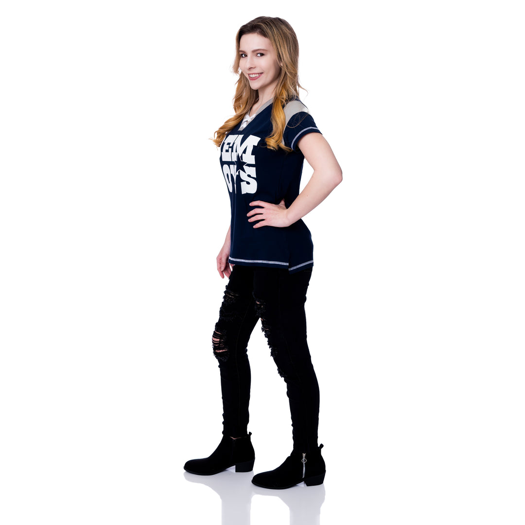 GameDay Lace-up Dem Boys Dallas Womens T-shirt 