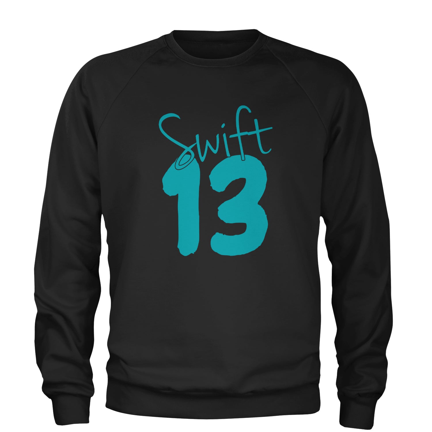 13 Swift 13 Lucky Number Era Adult Crewneck Sweatshirt