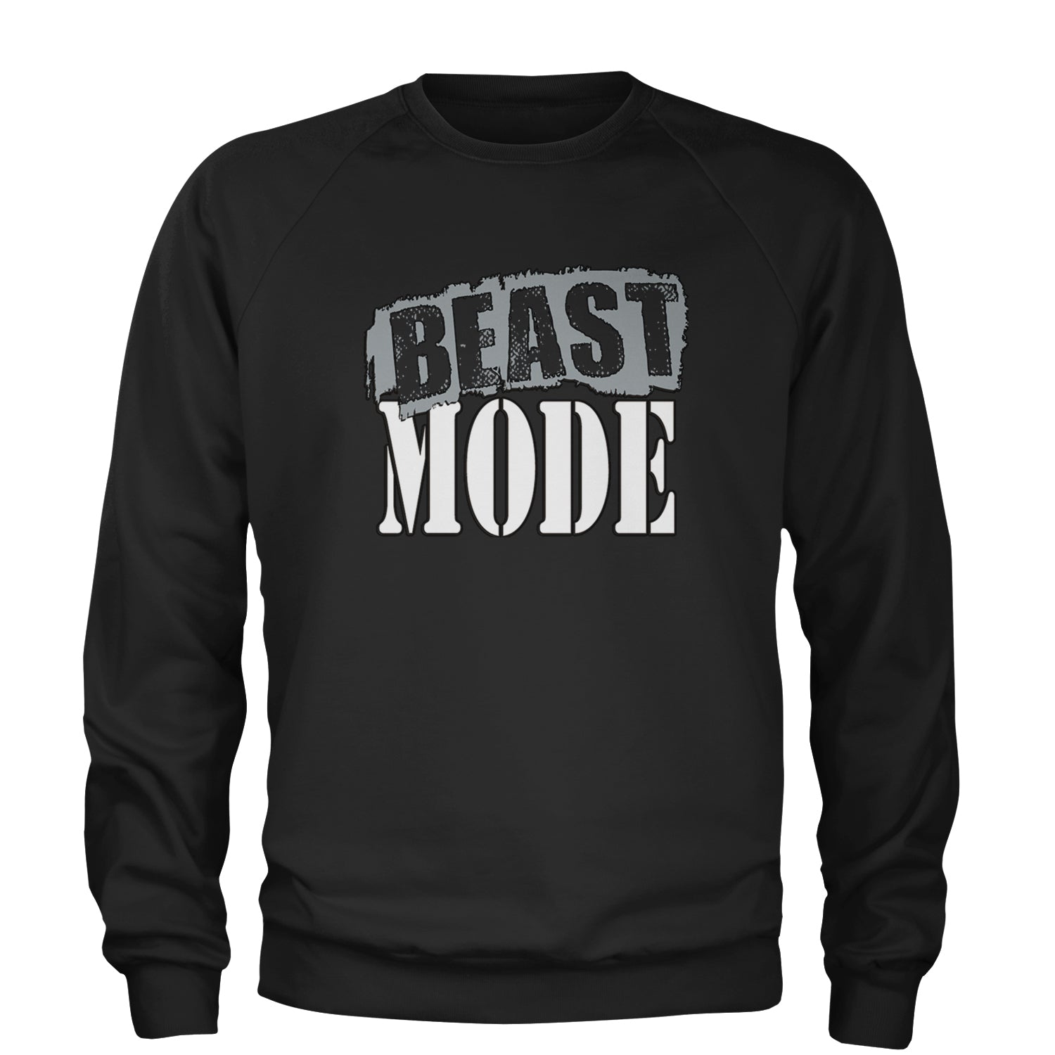 Beast Mode Training Gym Workout Adult Crewneck Sweatshirt