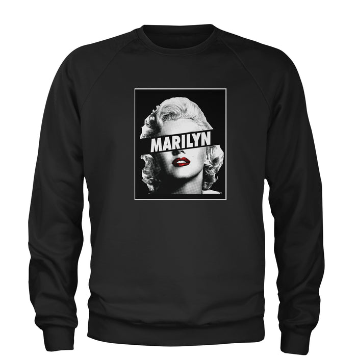 Marilyn Monroe Censored Adult Crewneck Sweatshirt