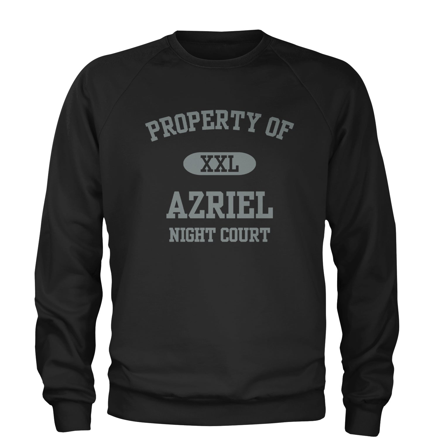 Property Of Azriel ACOTAR Adult Crewneck Sweatshirt acotar, court, maas, tamlin, thorns by Expression Tees