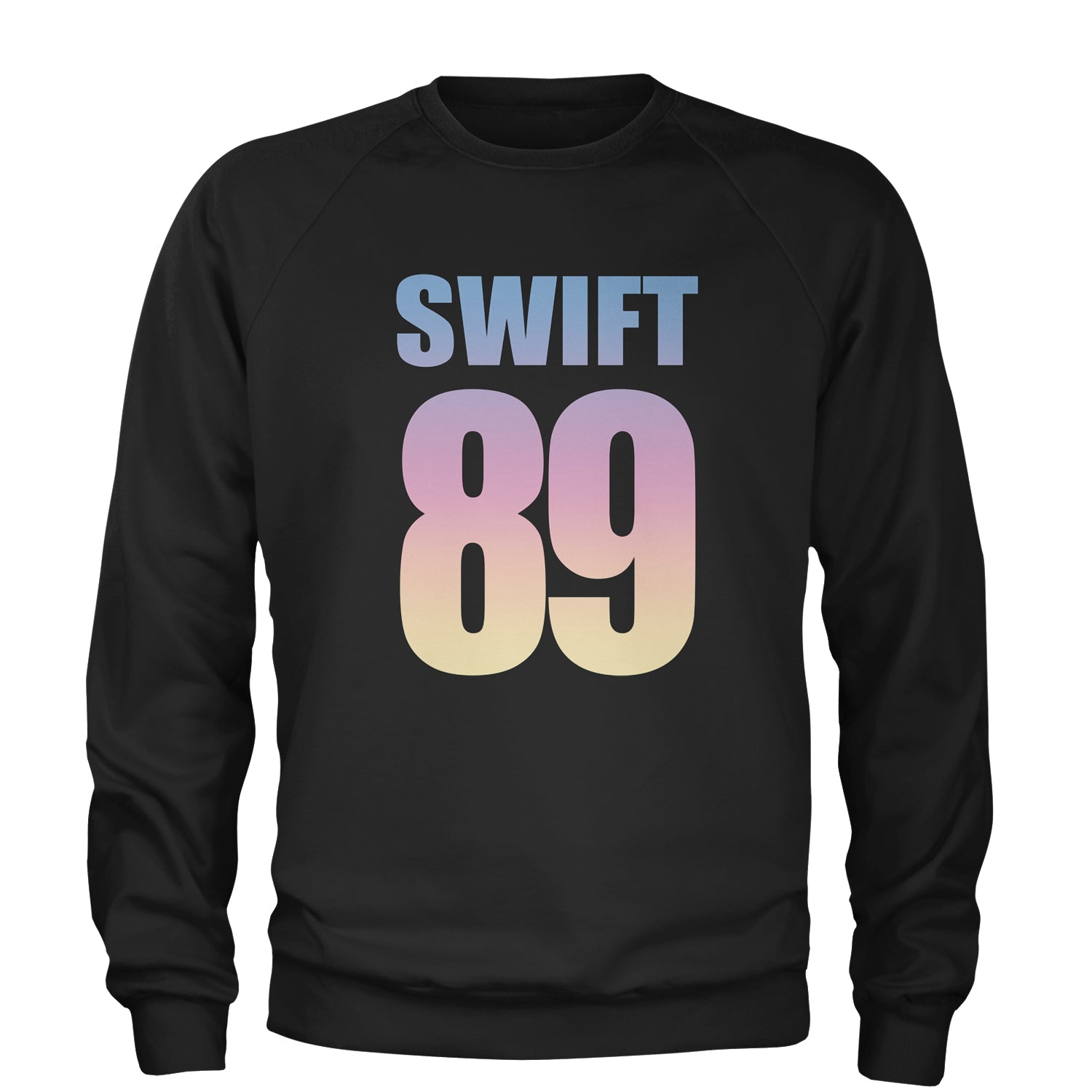 Lover Era Swift 89 Birth Year Music Fan Adult Crewneck Sweatshirt