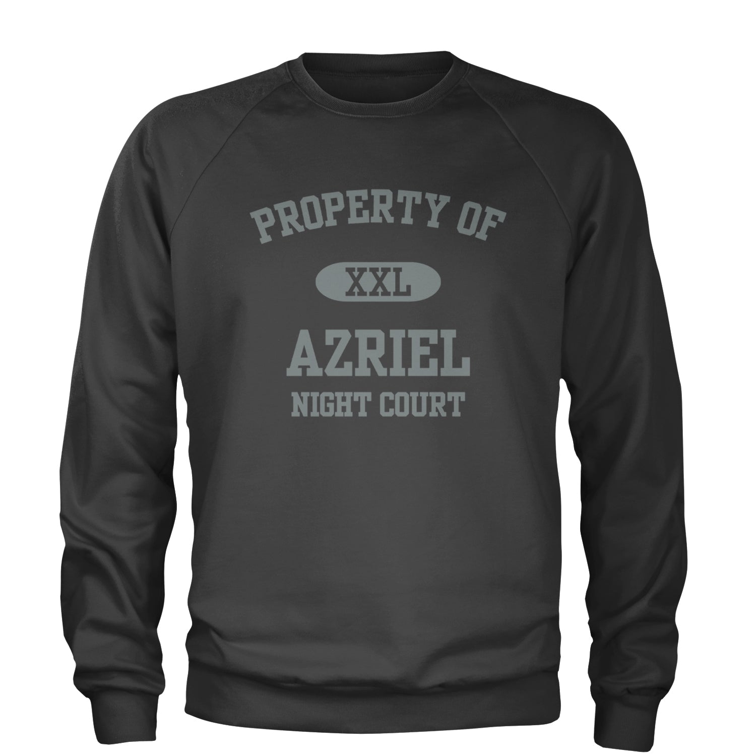 Property Of Azriel ACOTAR Adult Crewneck Sweatshirt acotar, court, maas, tamlin, thorns by Expression Tees