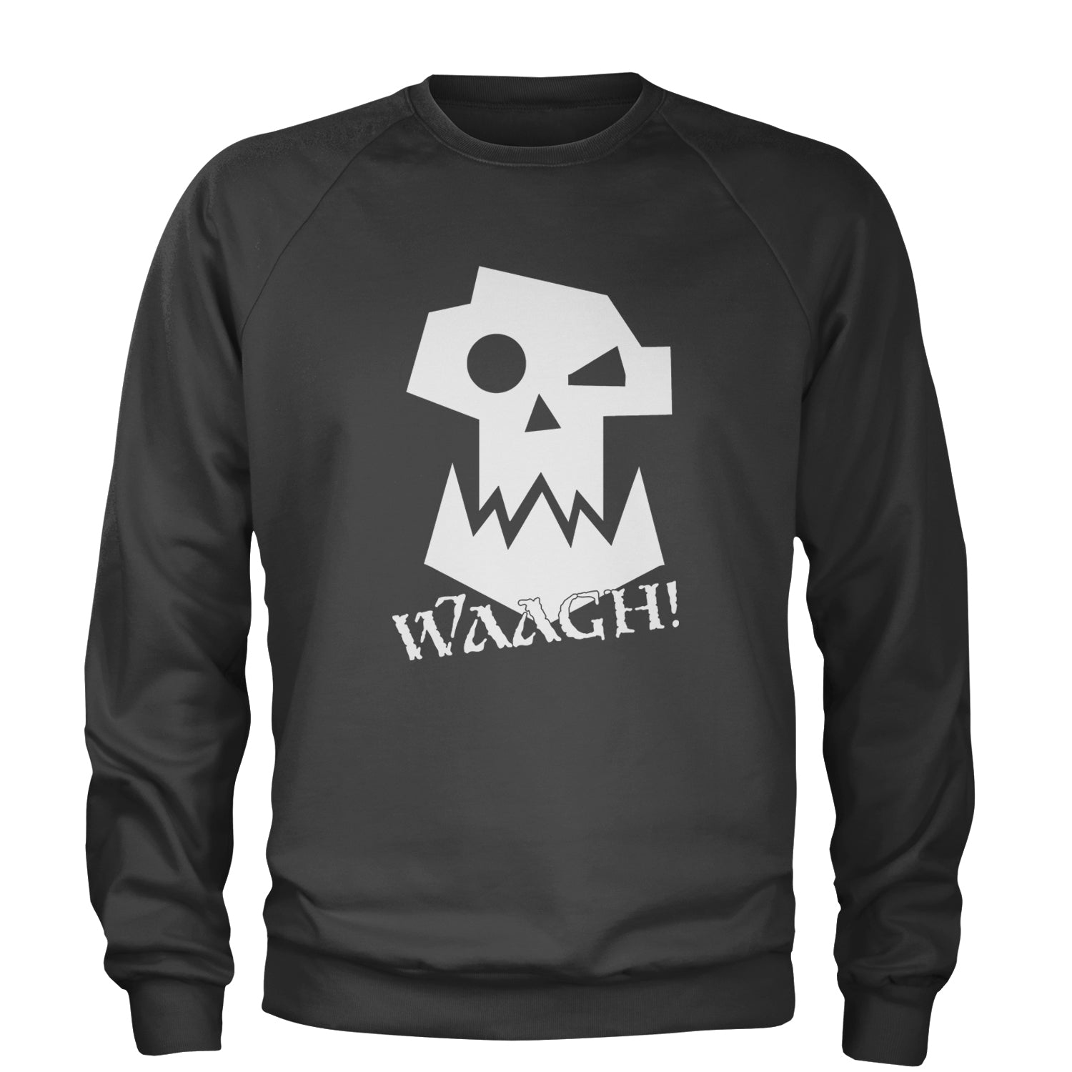Ork Miniature Tabletop Wargaming Waagh Adult Crewneck Sweatshirt #expressiontees by Expression Tees