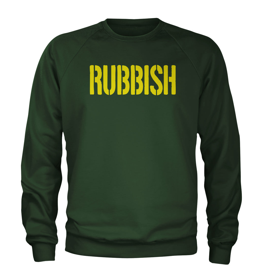 Rubbish Punk Emo Fetch Adult Crewneck Sweatshirt