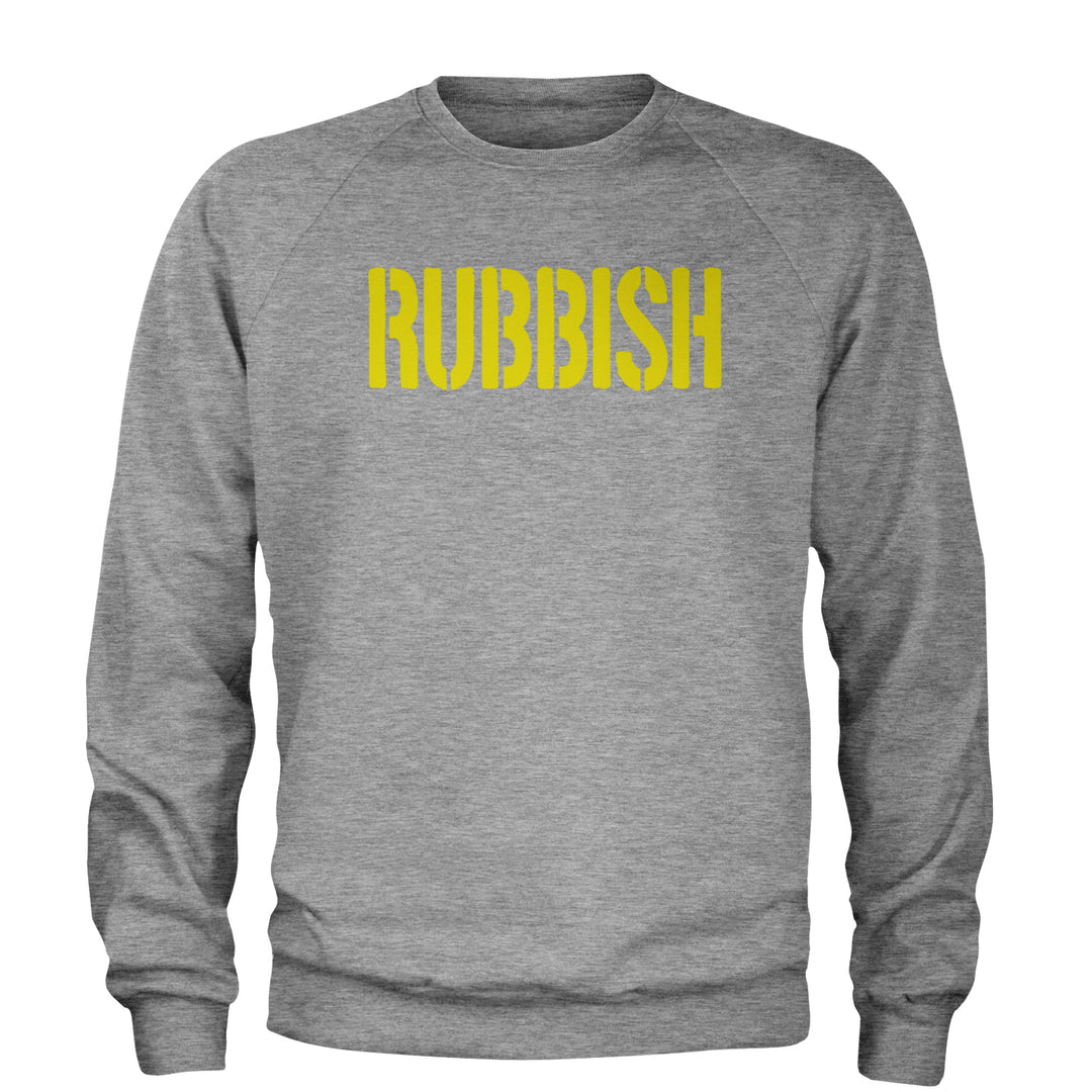 Rubbish Punk Emo Fetch Adult Crewneck Sweatshirt