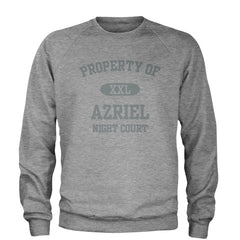 Property Of Azriel ACOTAR Adult Crewneck Sweatshirt acotar, court, maas, tamlin, thorns by Expression Tees