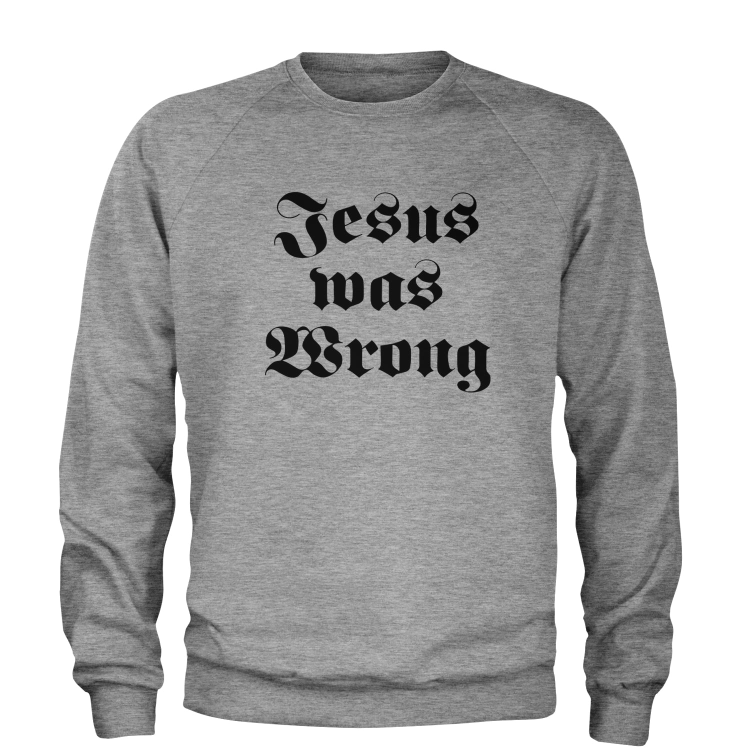 Jesus Was Wrong Little Miss Sunshine Adult Crewneck Sweatshirt breslin, dano, movie, paul, shine, shirt, sun by Expression Tees