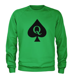 Queen Of Spades QOS Hotwife Adult Crewneck Sweatshirt